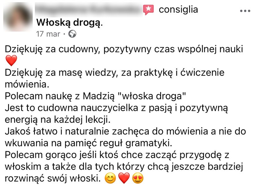Zrzut ekranu rekomendacji z Facebooka nr 7